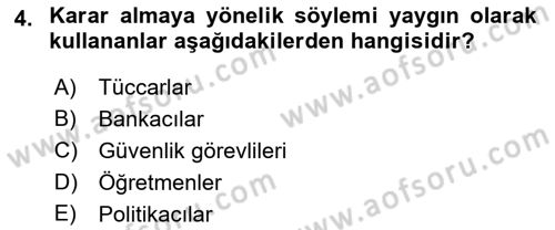 Eleştiri Kuramları Dersi 2016 - 2017 Yılı (Final) Dönem Sonu Sınav Soruları 4. Soru