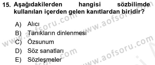 Eleştiri Kuramları Dersi 2018 - 2019 Yılı (Final) Dönem Sonu Sınav Soruları 15. Soru