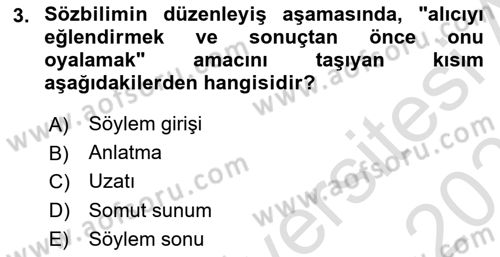 Eleştiri Kuramları Dersi 2020 - 2021 Yılı Yaz Okulu Sınav Soruları 3. Soru