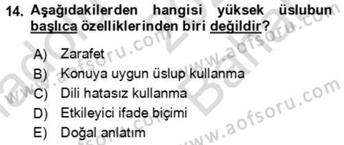 Eleştiri Kuramları Dersi 2021 - 2022 Yılı (Vize) Ara Sınav Soruları 14. Soru