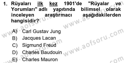 Eleştiri Kuramları Dersi 2023 - 2024 Yılı Yaz Okulu Sınav Soruları 1. Soru