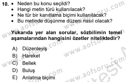 Eleştiri Kuramları Dersi 2025 - 2026 Yılı (Vize) Ara Sınav Soruları 10. Soru