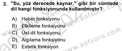 Eleştiri Tarihi Dersi 2022 - 2023 Yılı (Vize) Ara Sınav Soruları 3. Soru