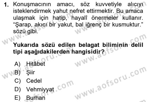 Eleştiri Tarihi Dersi 2025 - 2026 Yılı (Vize) Ara Sınav Soruları 1. Soru