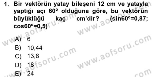 Teknolojinin Bilimsel İlkeleri 1 Dersi 2016 - 2017 Yılı (Final) Dönem Sonu Sınav Soruları 1. Soru