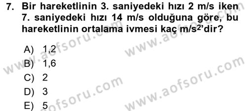 Teknolojinin Bilimsel İlkeleri 1 Dersi 2017 - 2018 Yılı 3 Ders Sınav Soruları 7. Soru