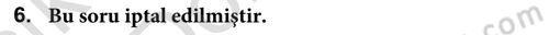 Teknolojinin Bilimsel İlkeleri 1 Dersi 2019 - 2020 Yılı (Vize) Ara Sınav Soruları 6. Soru