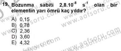 Teknolojinin Bilimsel İlkeleri 2 Dersi 2012 - 2013 Yılı (Final) Dönem Sonu Sınav Soruları 19. Soru