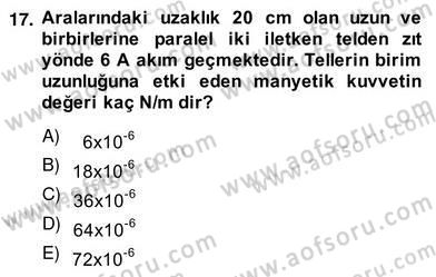 Teknolojinin Bilimsel İlkeleri 2 Dersi 2013 - 2014 Yılı (Vize) Ara Sınav Soruları 17. Soru