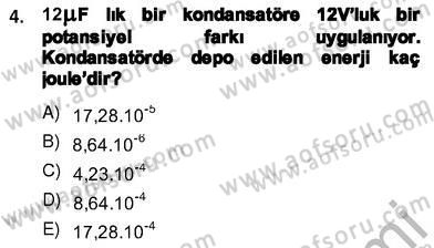 Teknolojinin Bilimsel İlkeleri 2 Dersi 2013 - 2014 Yılı (Vize) Ara Sınav Soruları 4. Soru