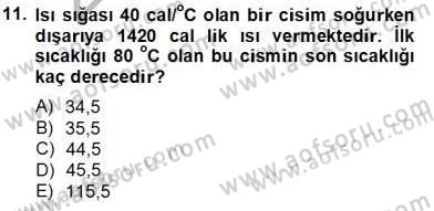 Teknolojinin Bilimsel İlkeleri 2 Dersi 2013 - 2014 Yılı Tek Ders Sınav Soruları 11. Soru