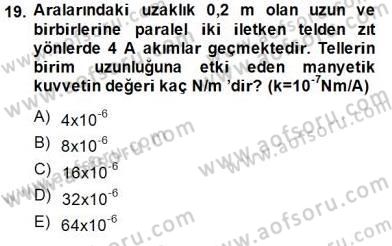Teknolojinin Bilimsel İlkeleri 2 Dersi 2014 - 2015 Yılı (Vize) Ara Sınav Soruları 19. Soru
