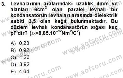 Teknolojinin Bilimsel İlkeleri 2 Dersi 2014 - 2015 Yılı (Vize) Ara Sınav Soruları 3. Soru