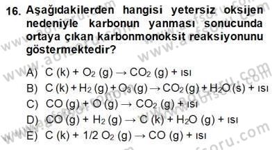 Teknolojinin Bilimsel İlkeleri 2 Dersi 2014 - 2015 Yılı (Final) Dönem Sonu Sınavı 16. Soru