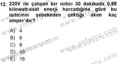 Teknolojinin Bilimsel İlkeleri 2 Dersi 2015 - 2016 Yılı (Vize) Ara Sınav Soruları 12. Soru