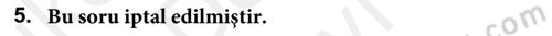 İslam Hukukuna Giriş Dersi 2018 - 2019 Yılı (Final) Dönem Sonu Sınav Soruları 5. Soru