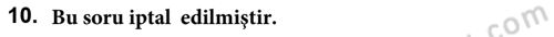 İslam Sanatları Tarihi Dersi 2018 - 2019 Yılı (Final) Dönem Sonu Sınav Soruları 10. Soru