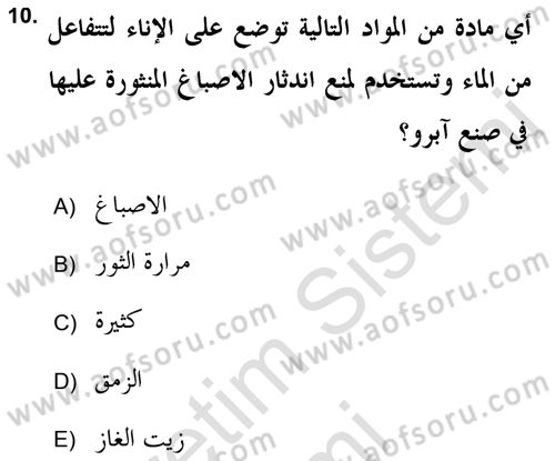 İslam Sanatları Tarihi Dersi 2019 - 2020 Yılı (Final) Dönem Sonu Sınav Soruları 10. Soru