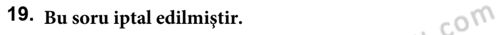 Din Sosyolojisi Dersi 2021 - 2022 Yılı (Vize) Ara Sınav Soruları 19. Soru