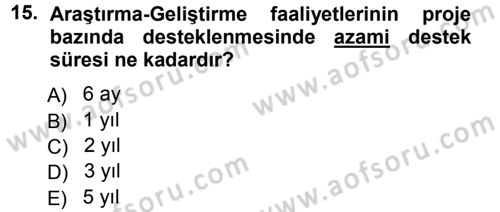 Dış Ticaret İşlemleri Dersi 2012 - 2013 Yılı (Final) Dönem Sonu Sınav Soruları 15. Soru