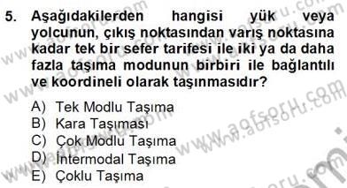 Dış Ticaret Belgeleri Dersi 2012 - 2013 Yılı (Final) Dönem Sonu Sınav Soruları 5. Soru
