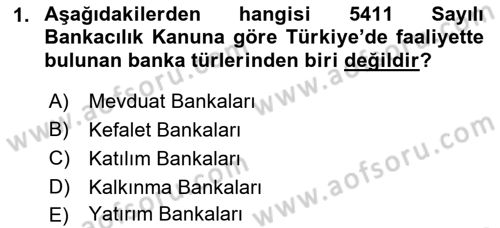 Dış Ticaretle İlgili Kurumlar ve Kuruluşlar Dersi 2018 - 2019 Yılı (Vize) Ara Sınav Soruları 1. Soru