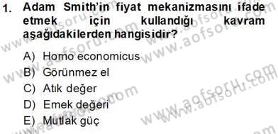 Uluslararası Ticaret Dersi 2013 - 2014 Yılı Tek Ders Sınav Soruları 1. Soru