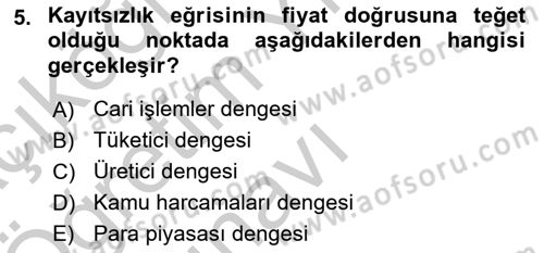 Uluslararası Ticaret Dersi 2018 - 2019 Yılı Yaz Okulu Sınav Soruları 5. Soru