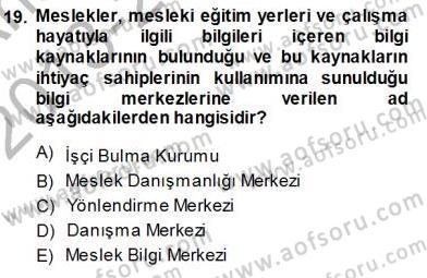 Dış Ticarette Girişimcilik Dersi Ara Sınavı Deneme Sınav Soruları 19. Soru