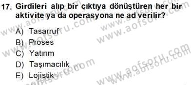 Dış Ticarette Girişimcilik Dersi Ara Sınavı Deneme Sınav Soruları 17. Soru
