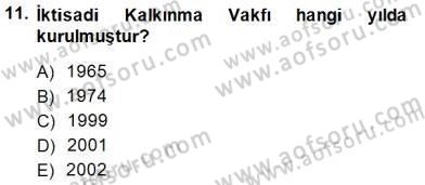 Dış Ticarette Girişimcilik Dersi 2014 - 2015 Yılı (Final) Dönem Sonu Sınav Soruları 11. Soru