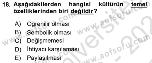Dış Ticarette Girişimcilik Dersi 2023 - 2024 Yılı (Final) Dönem Sonu Sınav Soruları 18. Soru