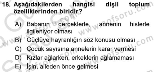 Dış Ticarette Girişimcilik Dersi 2024 - 2025 Yılı (Final) Dönem Sonu Sınav Soruları 18. Soru