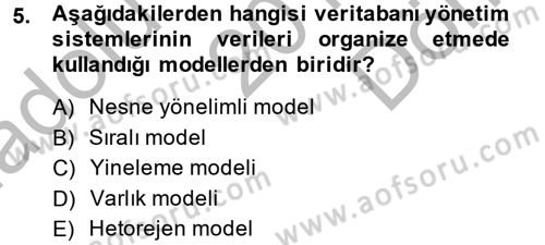 Dış Ticarette Bilgisayar Uygulamaları Dersi 2013 - 2014 Yılı (Final) Dönem Sonu Sınav Soruları 5. Soru