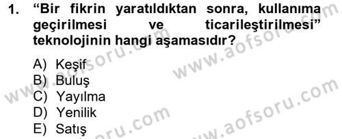 Dış Ticarette Bilgisayar Uygulamaları Dersi 2014 - 2015 Yılı Tek Ders Sınavı 1. Soru