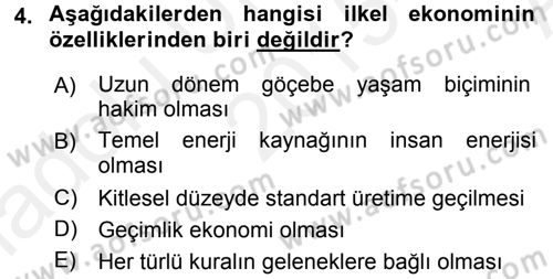 Elektronik Ticaret Dersi 2015 - 2016 Yılı (Vize) Ara Sınavı 4. Soru