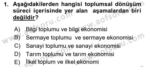 Elektronik Ticaret Dersi 2016 - 2017 Yılı (Final) Dönem Sonu Sınav Soruları 1. Soru