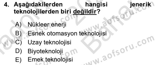 Elektronik Ticaret Dersi 2021 - 2022 Yılı (Vize) Ara Sınav Soruları 4. Soru
