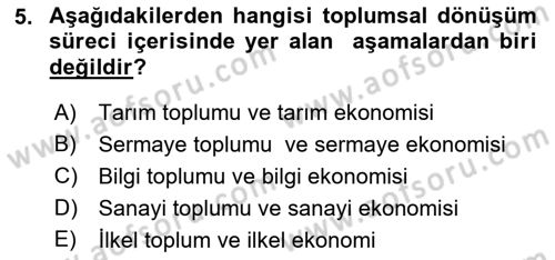 Elektronik Ticaret Dersi 2021 - 2022 Yılı (Vize) Ara Sınav Soruları 5. Soru
