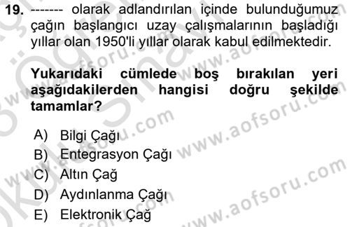 Elektronik Ticaret Dersi 2022 - 2023 Yılı Yaz Okulu Sınav Soruları 19. Soru