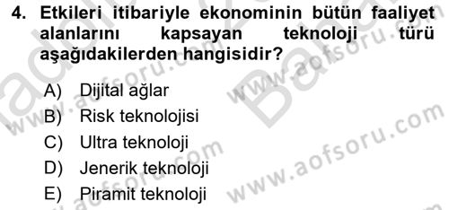 Elektronik Ticaret Dersi 2023 - 2024 Yılı (Vize) Ara Sınav Soruları 4. Soru