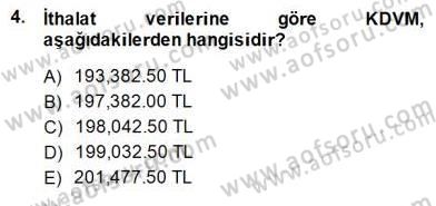 İhracat - İthalatta Örnek Olaylar Dersi 2014 - 2015 Yılı (Final) Dönem Sonu Sınav Soruları 4. Soru