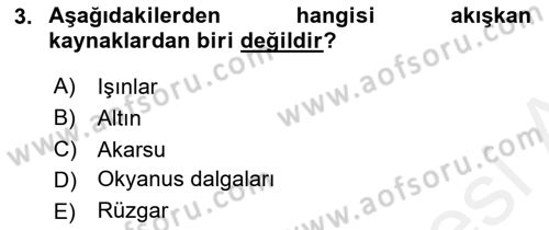 Dünya Ekonomisi Dersi 2016 - 2017 Yılı (Final) Dönem Sonu Sınav Soruları 3. Soru