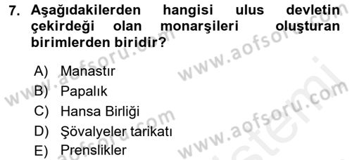 Dünya Ekonomisi Dersi 2016 - 2017 Yılı (Final) Dönem Sonu Sınav Soruları 7. Soru