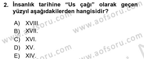 Dünya Ekonomisi Dersi 2017 - 2018 Yılı (Vize) Ara Sınav Soruları 2. Soru