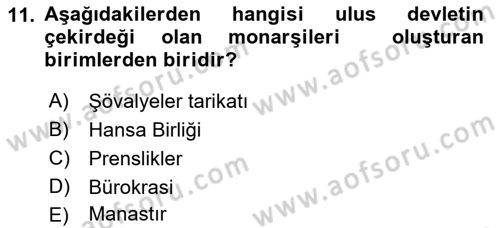 Dünya Ekonomisi Dersi 2018 - 2019 Yılı (Final) Dönem Sonu Sınav Soruları 11. Soru