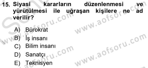 Dünya Ekonomisi Dersi 2022 - 2023 Yılı (Final) Dönem Sonu Sınav Soruları 15. Soru