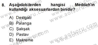 Türk Tiyatrosu Dersi 2014 - 2015 Yılı (Vize) Ara Sınav Soruları 8. Soru