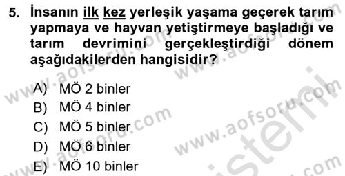 Tarım Ekonomisi Dersi 2025 - 2026 Yılı (Vize) Ara Sınav Soruları 5. Soru