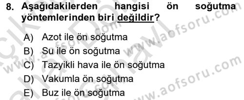 Bahçe Tarımı 1 Dersi 2015 - 2016 Yılı (Final) Dönem Sonu Sınav Soruları 8. Soru